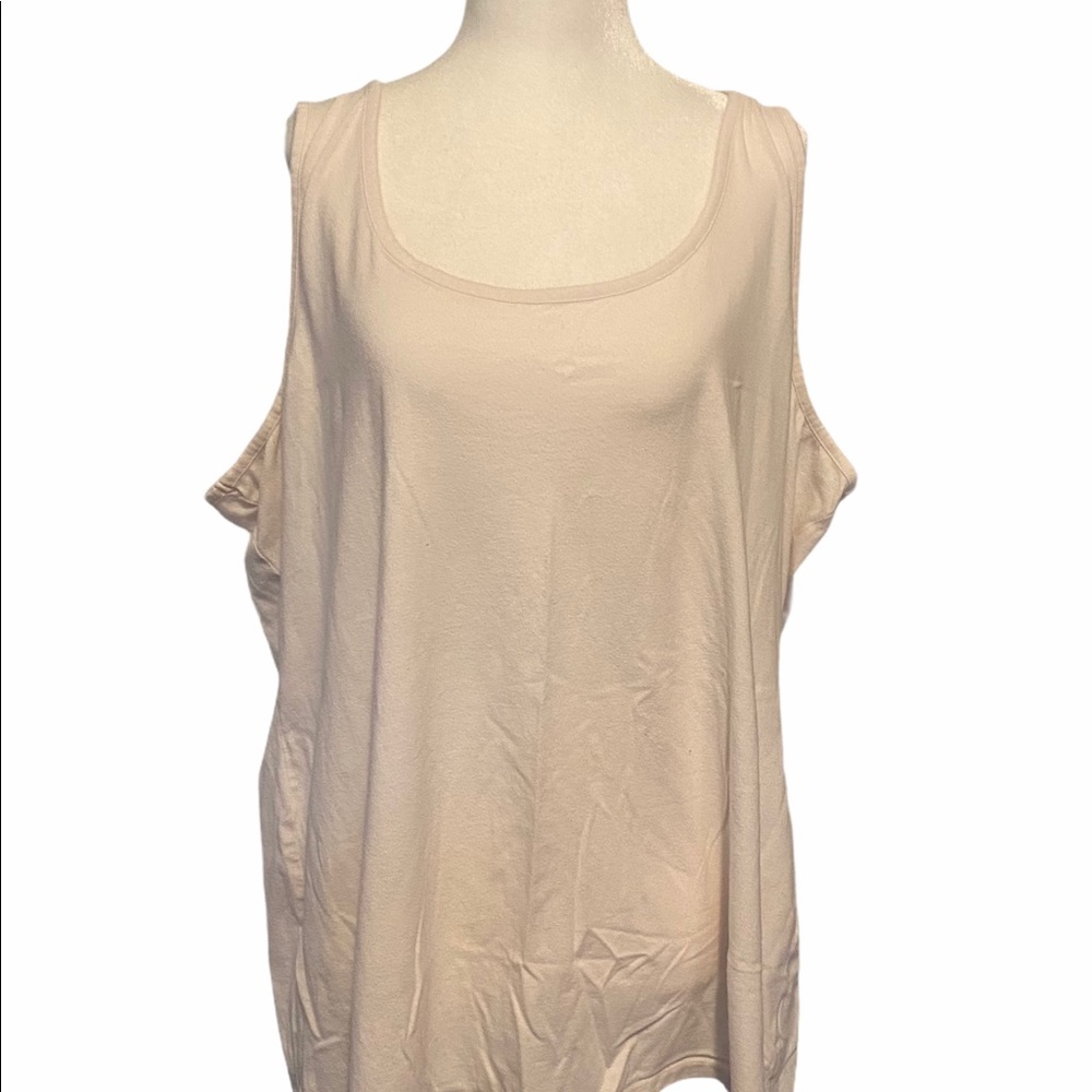 MAURICES Crew Neck Plus Size Tank Top Size 3x